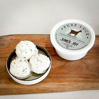 JUNE'S JOY / Pure Luck Dairy / Dripping Springs, TX / Past. Goat / Fresh