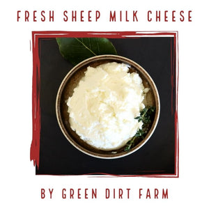Video Link of fresh sheep milk cheese by Green Dirt Farm
