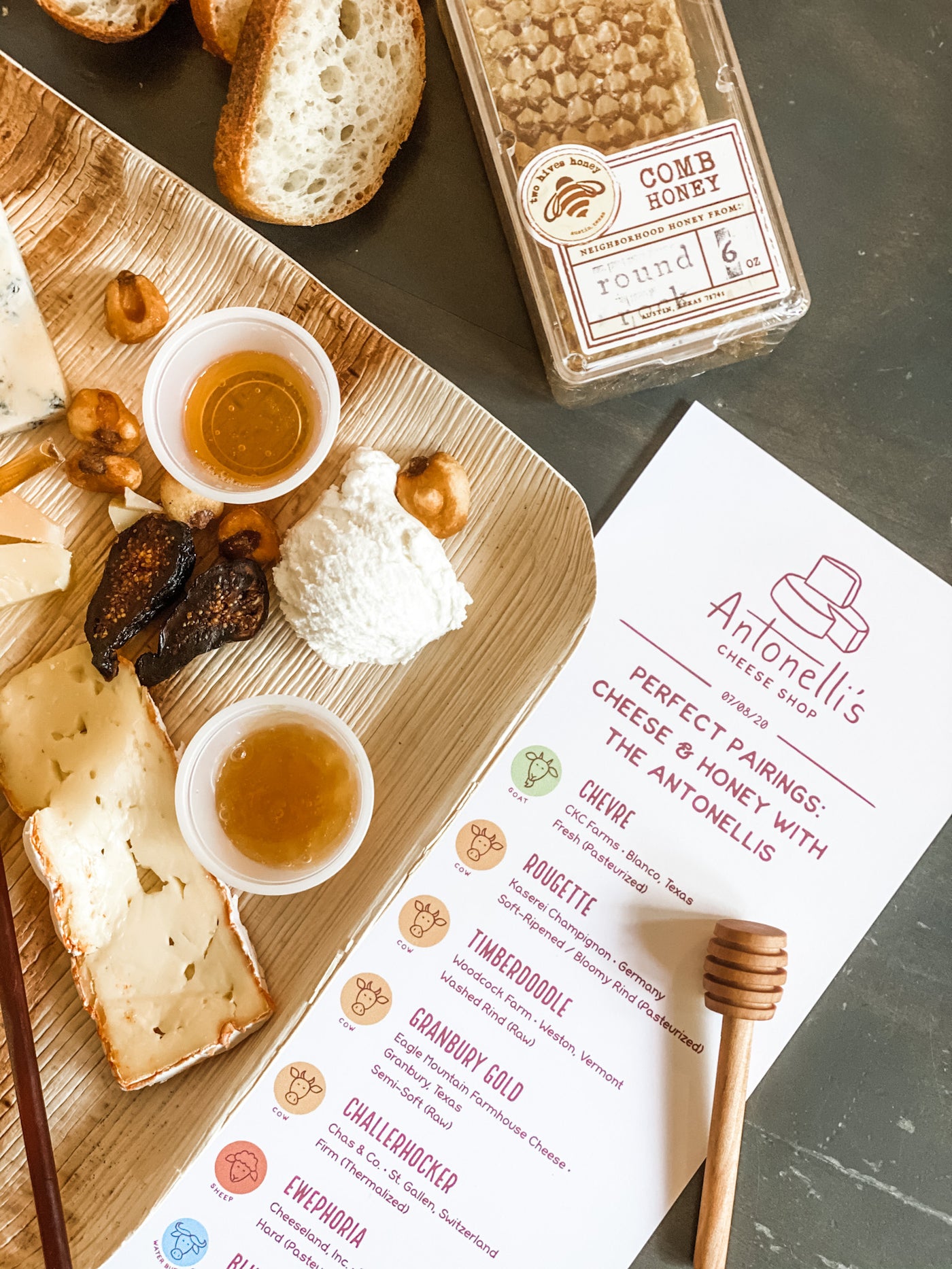 Pairing Cheese: Cheese and Honey Tasting (In Person)
