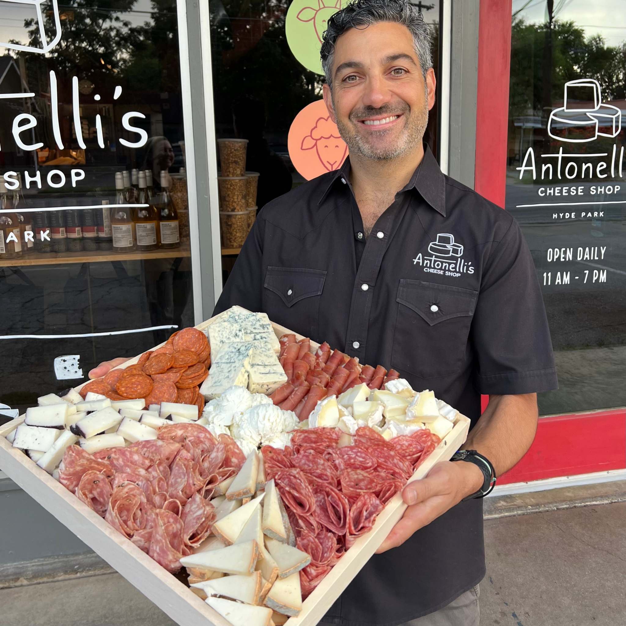 Cheese & Meat Tray Large - Perfect for Events, Parties & Gatherings