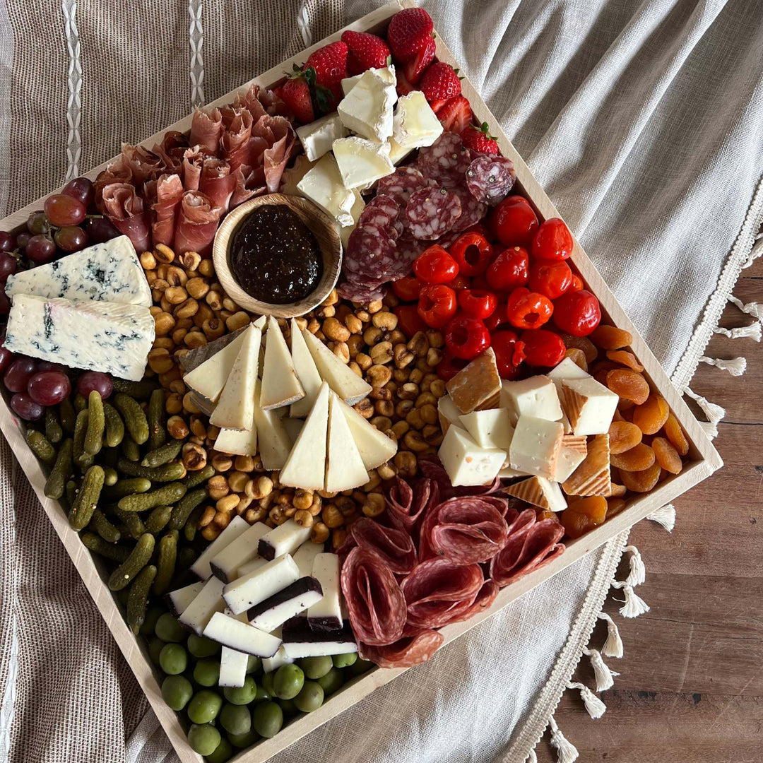 Extra Large Round Charcuterie Tray Round Charcuterie Charcuterie