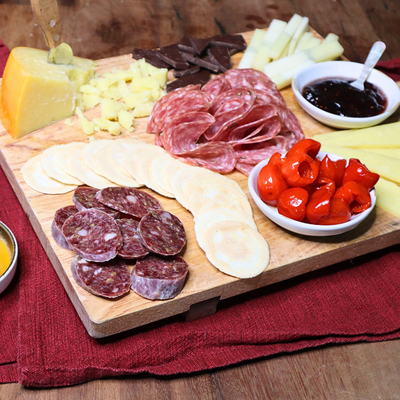 Cheese + Meats + Treats Gift Box