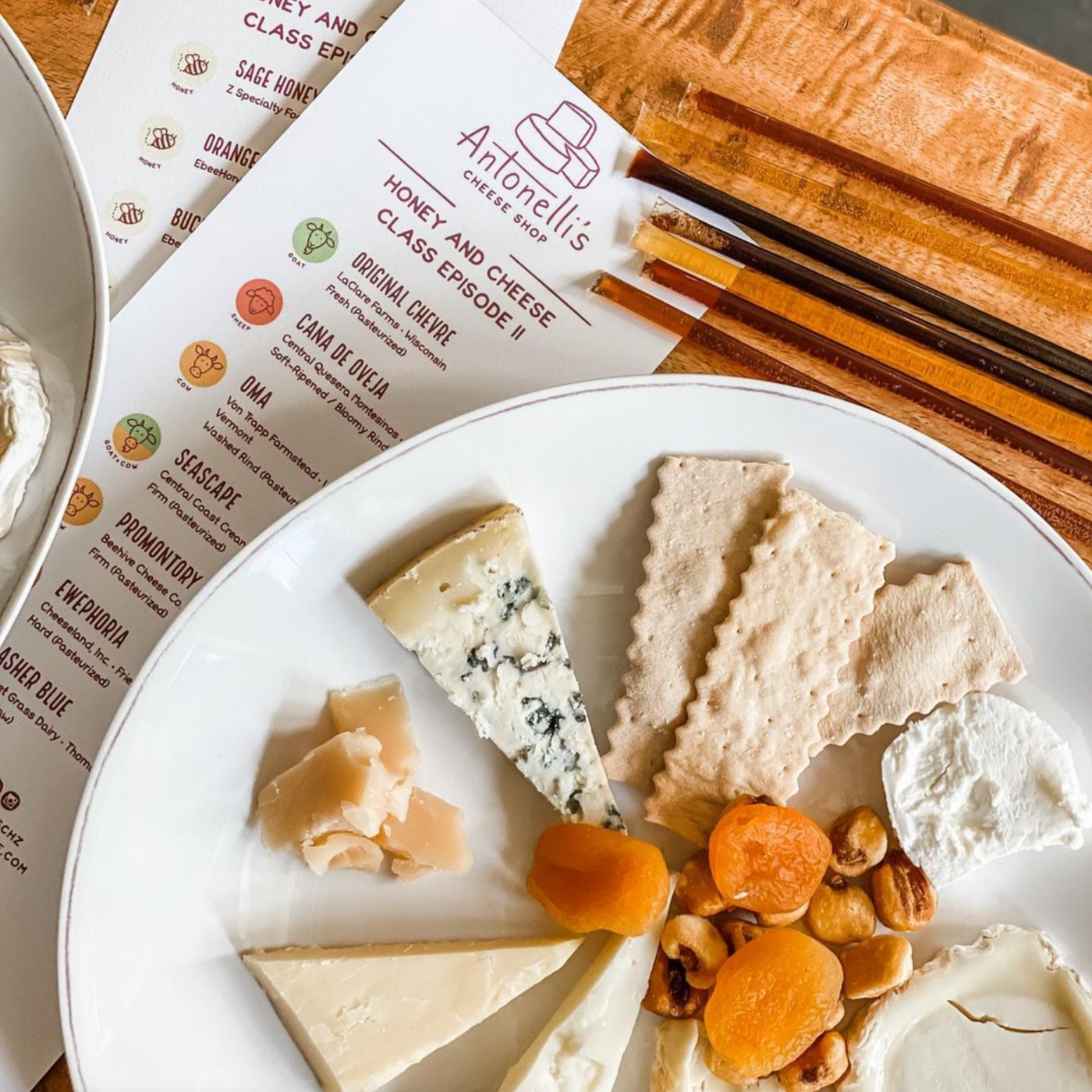 Anniversary Week! Anatomy of a Cheese Board: Pairing Cheese and Honey (Hyde Park)