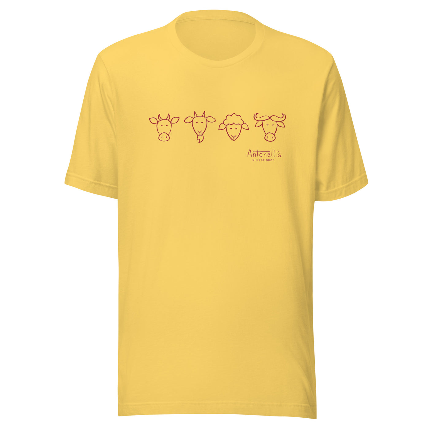 "Animal Milk Types" Unisex T-Shirt