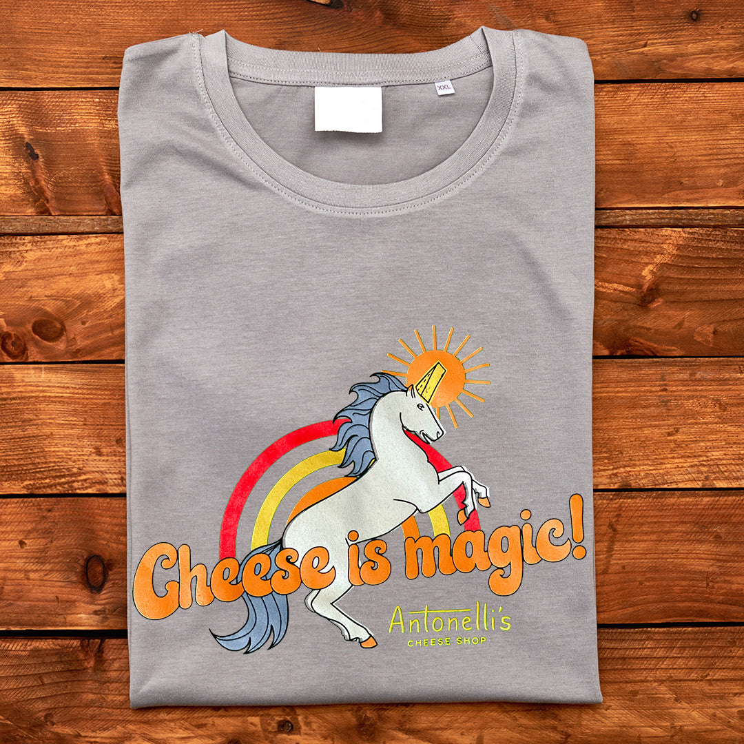 "Cheese is Magic" Unicorn T-Shirt