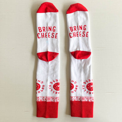 Antonelli's "BRING CHEESE" Socks
