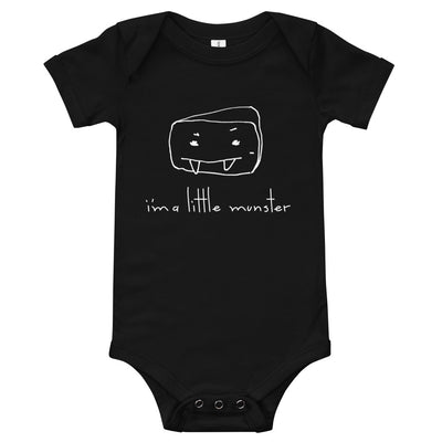 "I'm a Little Munster" Baby One-Piece
