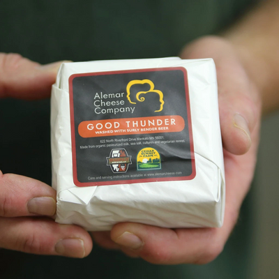 GOOD THUNDER  / Alemar Cheese Co. / Minnesota / Past. Cow / Washed Rind