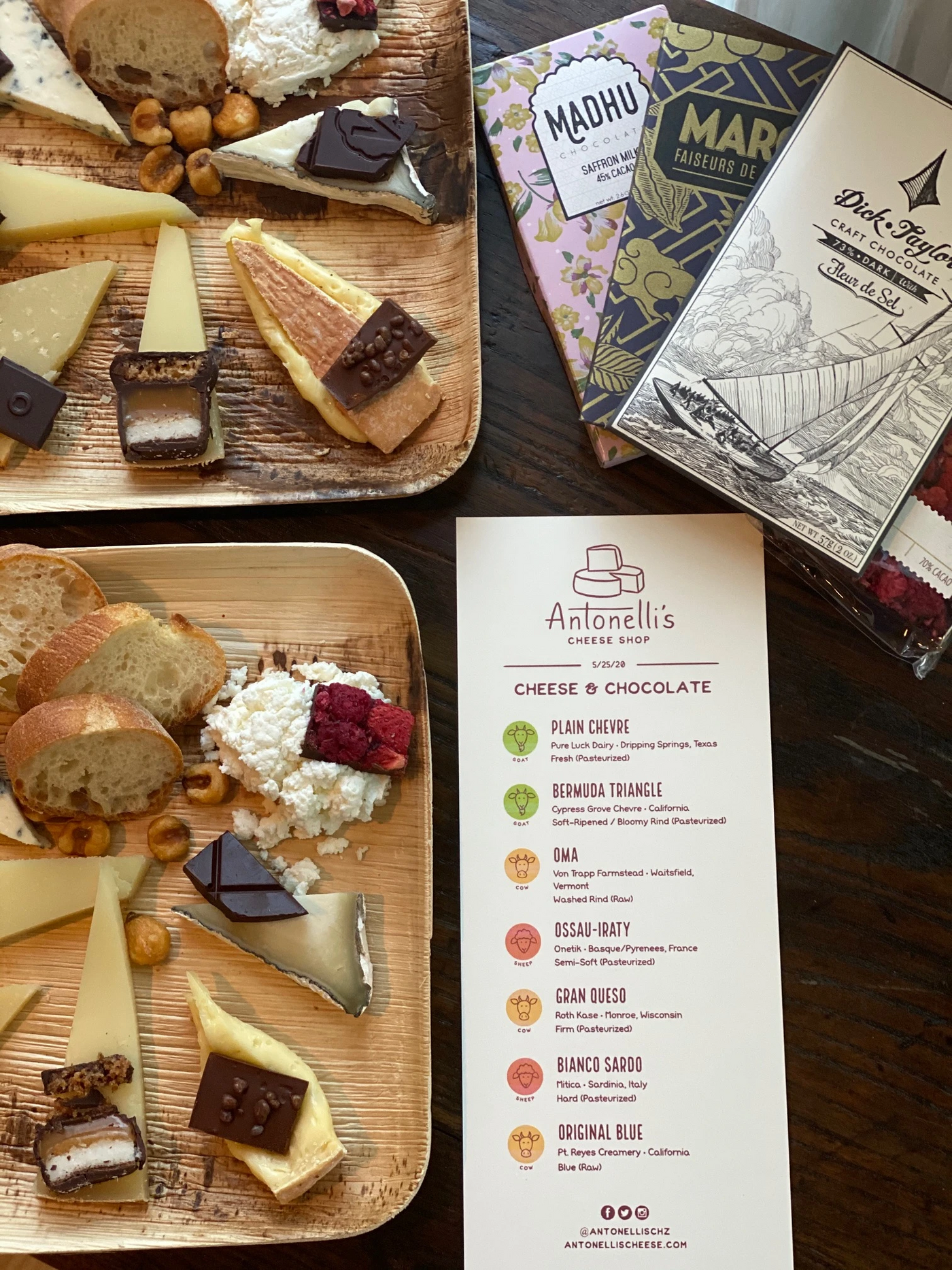 Pairing Cheese: Cheese and Chocolate Tasting (In Person)