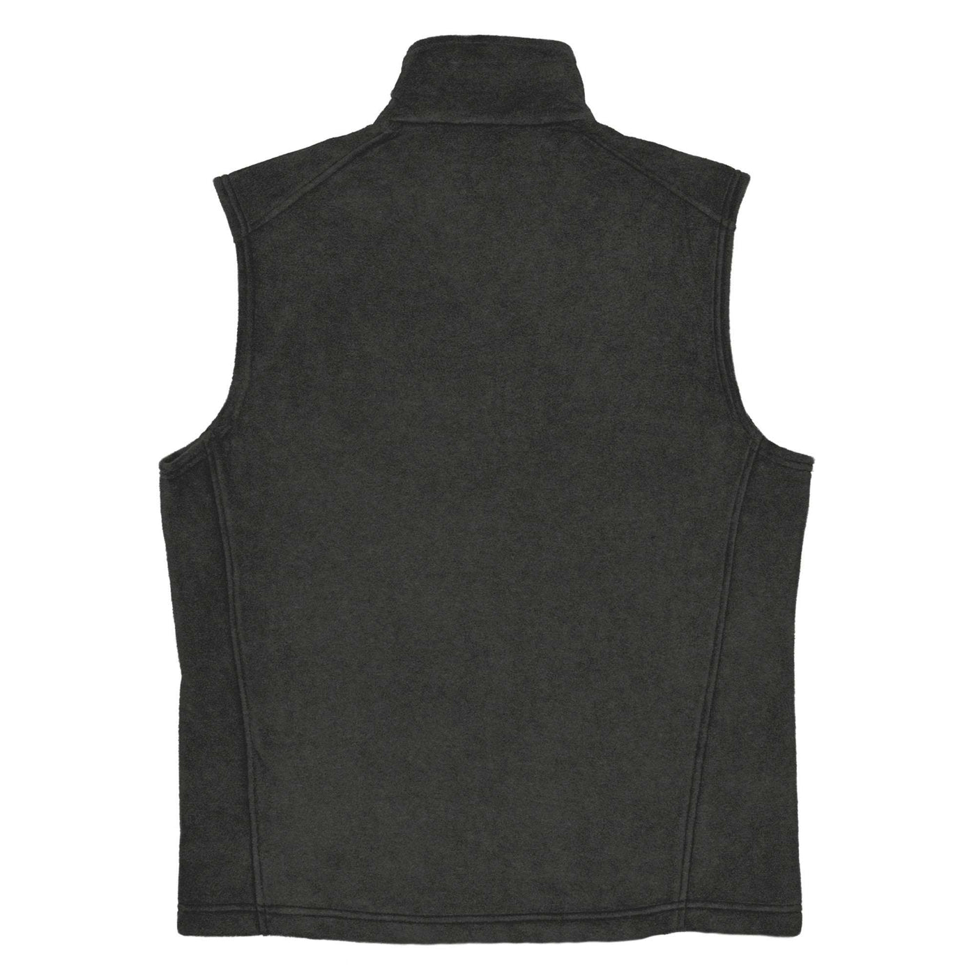 Men's Columbia fleece vest with Antonelli's logo, featuring a classic fit and zippered pockets for secure storage; ideal for layering in cold weather.