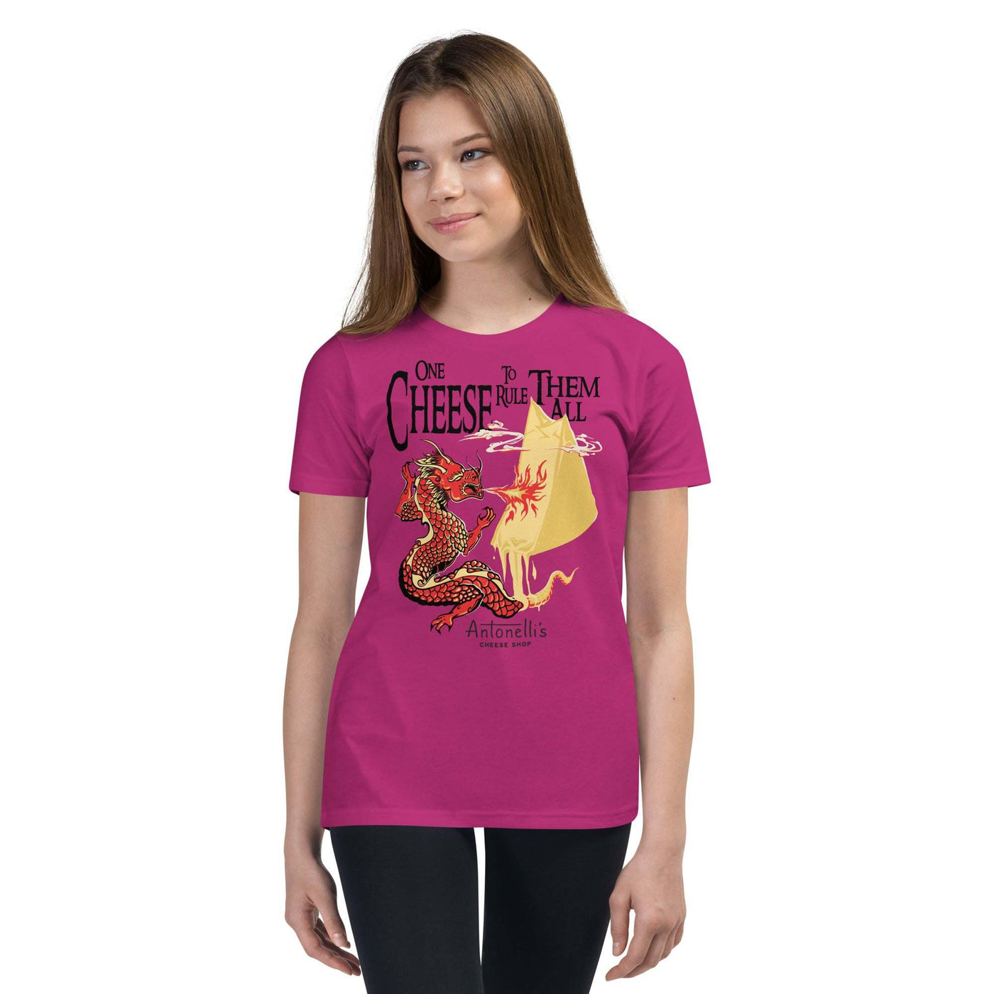 Youth - One Cheese to Rule them All -Short Sleeve T-Shirt